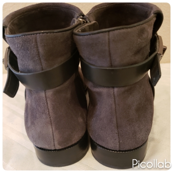 VINCE CAMUTO VC Signature Kalypso Grey Suede Boot - Picture 5 of 6